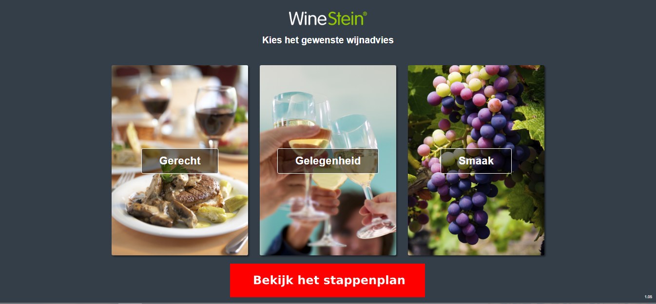 WineStein stappenplan