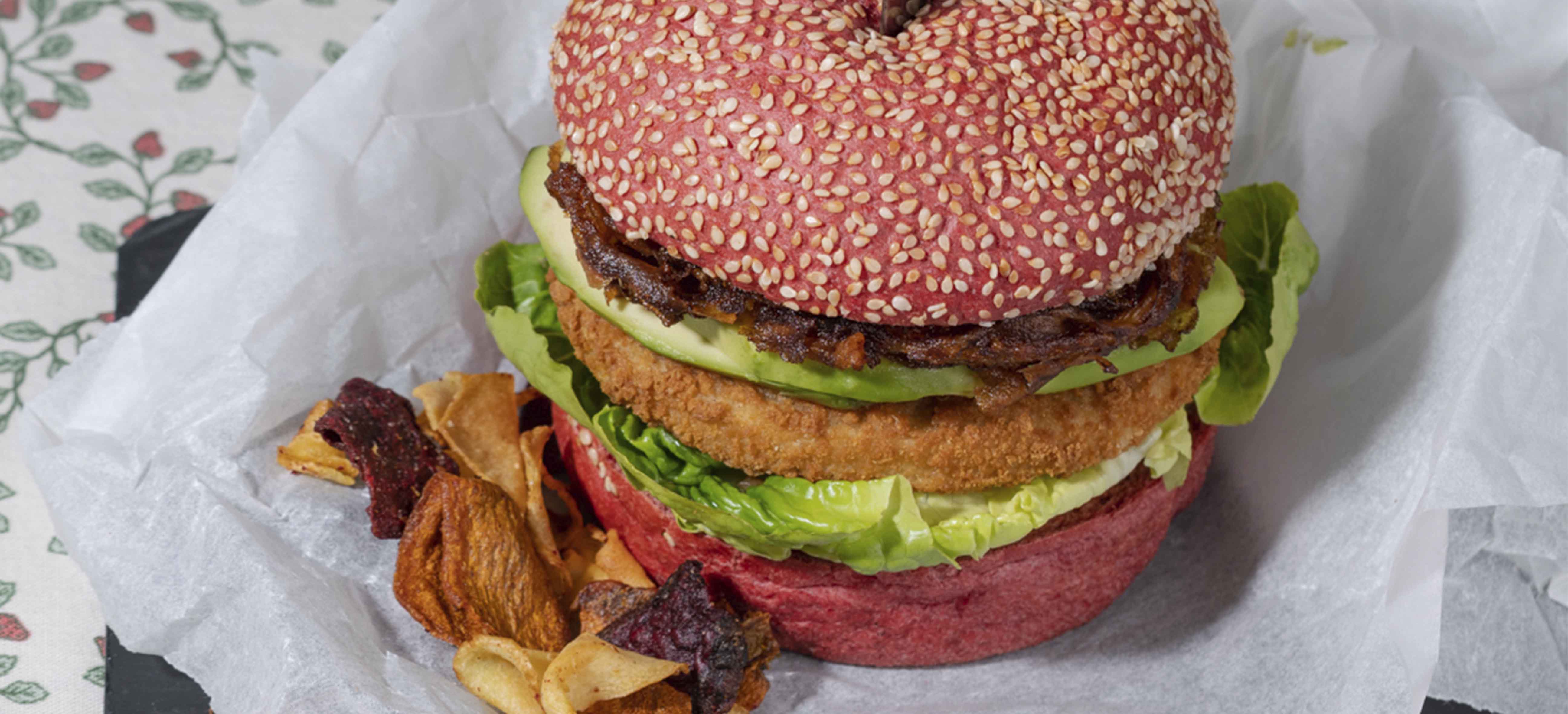 vegan visburger